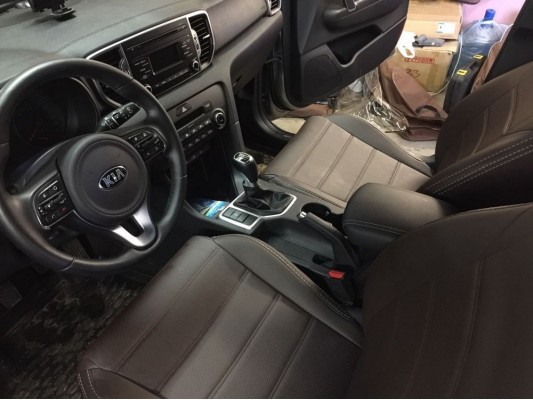 Авточехлы на Kia Sportage 4