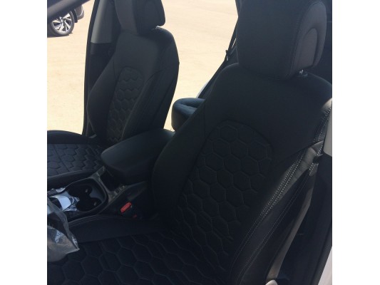 Каркасные авточехлы на Hyundai Santa Fe 3 Каркасные авточехлы на Hyundai Santa Fe 3