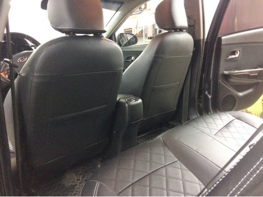 Каркасные авточехлы на KIA Rio 3 Каркасные авточехлы на KIA Rio 3