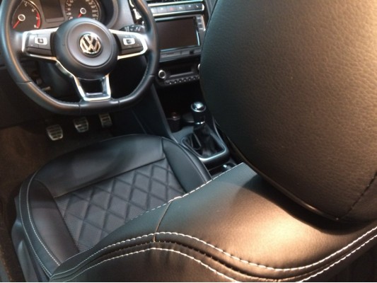 Каркасные авточехлы на Volkswagen Polo Каркасные авточехлы на Volkswagen Polo